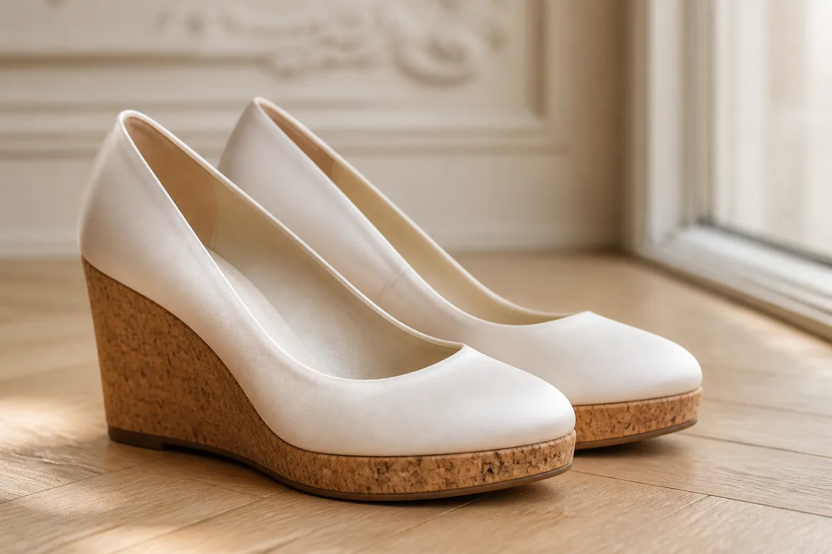 Chaussure mariage femme compensée : bien choisir sa hauteur