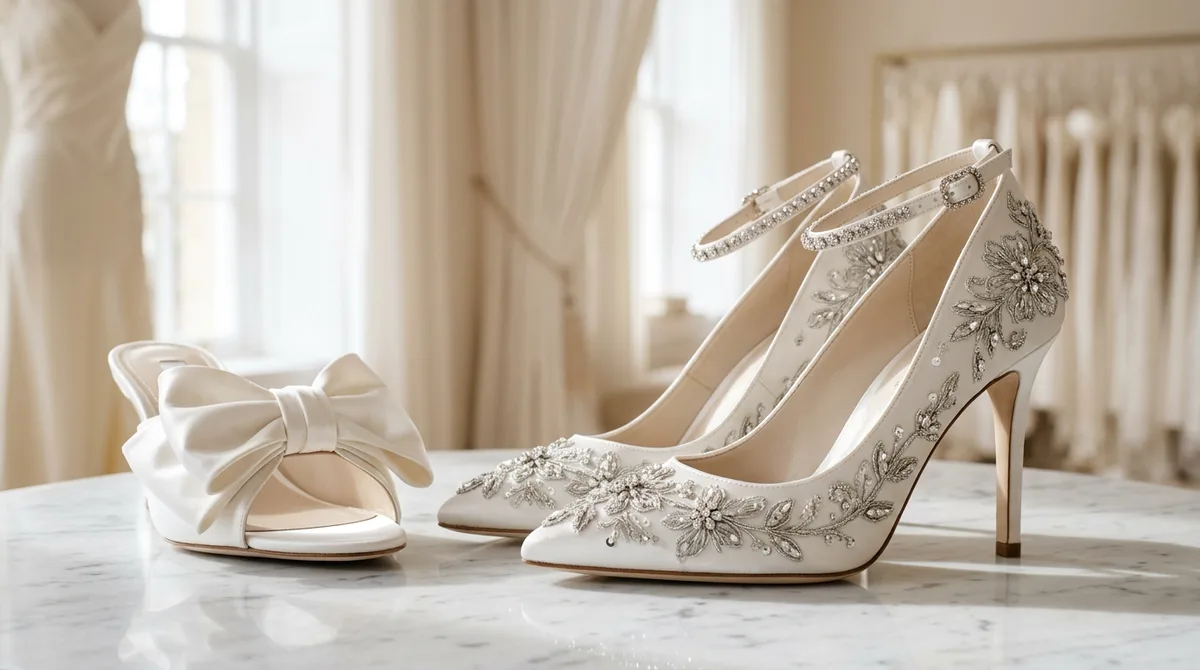 Chaussures de mariée élégantes et originales : les modèles qui marquent