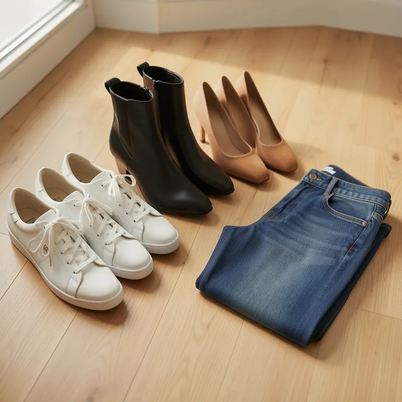 Quelles chaussures porter avec un jean : le guide par coupe